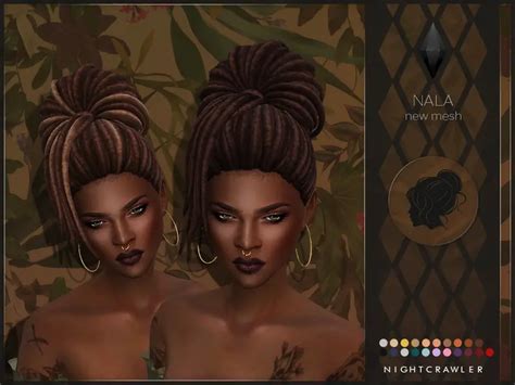 The Sims Resource Nala Hair By Nightcrawler Sims 4 Hairs