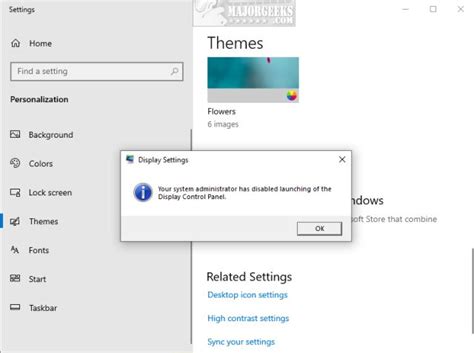 Enable Or Disable Desktop Icon Settings In Windows 10 8 And 7