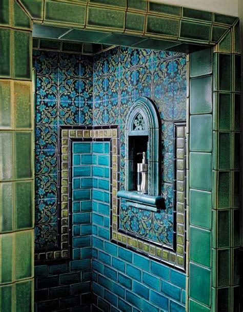 Dazzling Tile For Art Deco Baths Art Deco Bathroom Interior Deco