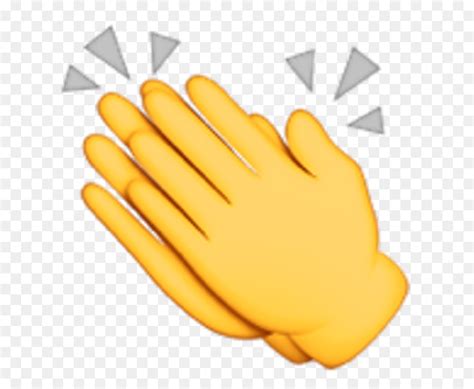 Bertepuk Tangan Emoji Tepuk Tangan Gambar Png