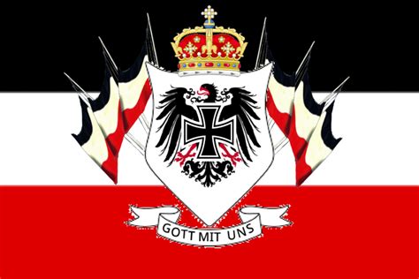 Custom Flag Of German Empire By Ralreuploaded On Deviantart