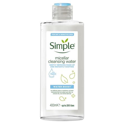Buy Simple Water Boost Micellar Cleansing Water 400ml Online At Epharmacy®
