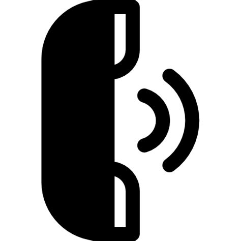 Phone Call Basic Rounded Filled Icon