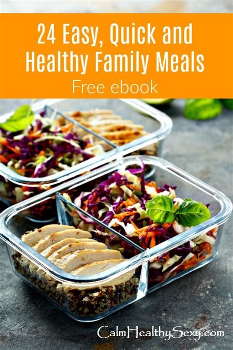 20 Quick and Healthy Family Meals | Healthy family meals ...