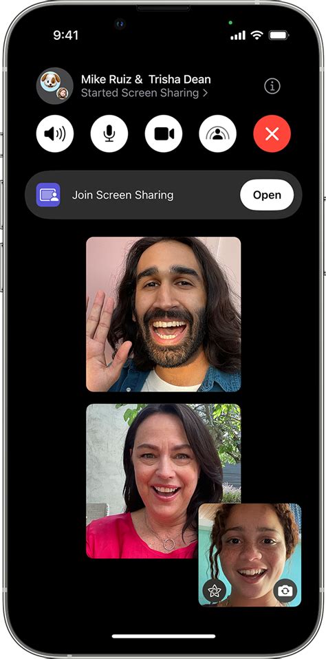Share Your Screen In Facetime On Your Iphone Or Ipad Apple Support Me