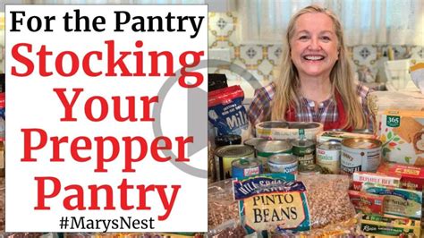 Prepper Pantry Food Storage 101 Where Do I Begin Marys Nest