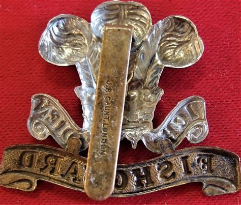 Ww2 British Army Pembroke Yeomanry Hussars Uniform Cap Badge Jb