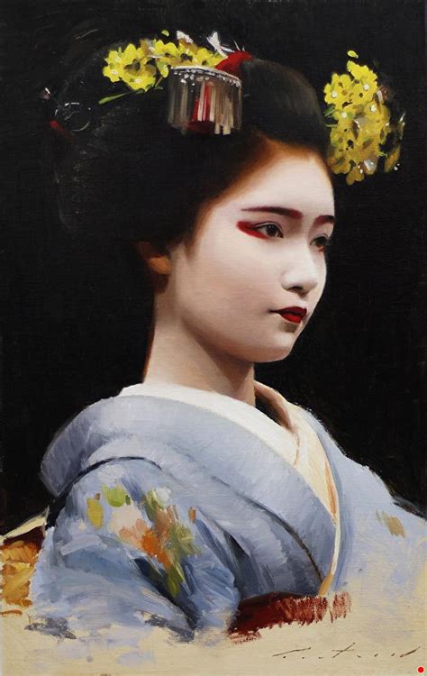 Phil Couture Artworks Gallery Geisha Art Japan Art Asian Art
