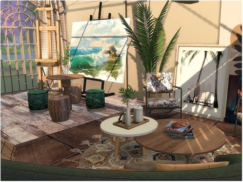 The Sims Resource Boho Art Studio