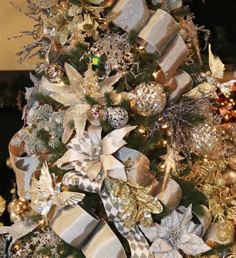 Silver And Gold Christmas Tree Decorations Down To Earth Living