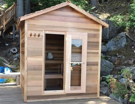 6x6 Outdoor Log Cabin Sauna Outdoor Sauna Outdoor Sauna Kits Wood Sauna