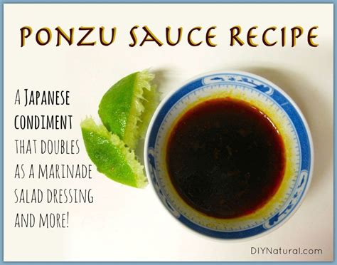 Ponzu Sauce Recipe A Japanese Condiment And More Ponzu Sauce Recipe