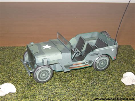 Willys Jeep Paper Model
