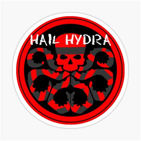 Hail Hydra Sticker For Sale By Qu1rky Redbubble