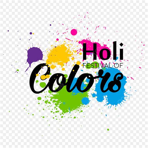 Holi Color Festival Vector Art Png Holi Festival Of Colors Splash