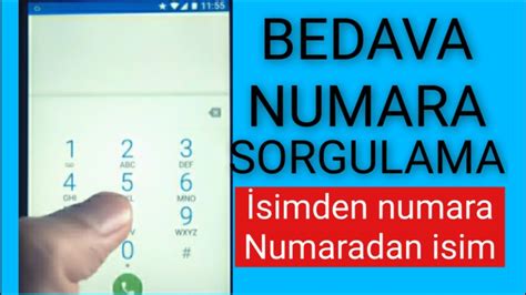 BEDAVA NUMARA SORGULAMA Turkcell Türk Telekom Vodafone Ücretsiz