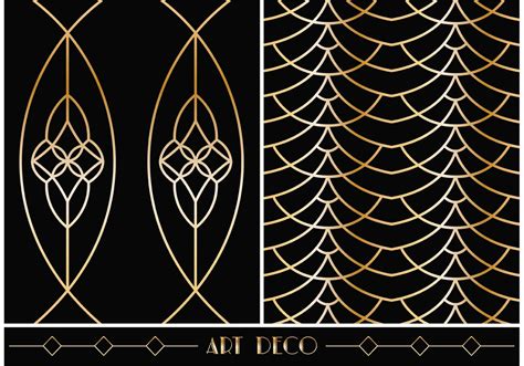 Free Art Deco Geometric Vector Patterns Download Free Vector Art