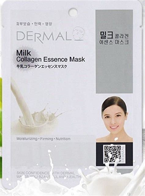 dermal korea collagen essence mask milk 10 pack facial sheet mask collagen skin treatments