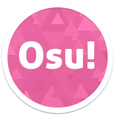 osu logo without text on it for who wants to be creative : osugame png image