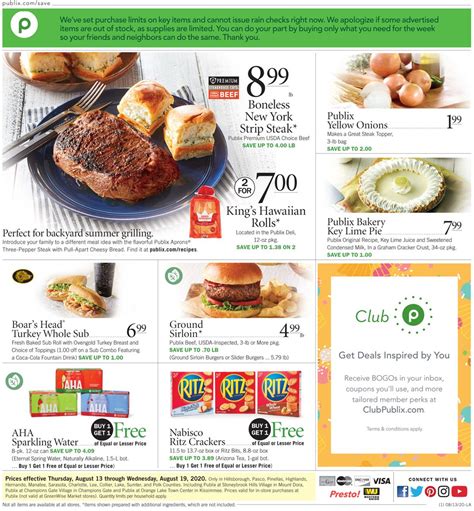 Find out what works well at publix from the people who know best. Publix Christmas Meal / Publix Current Weekly Ad 12 19 12 ...