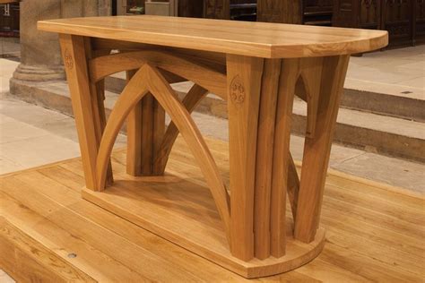 Altar Communion And Credence Tables From Treske
