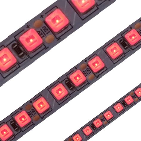 Red 5050 High Density Pre Wired Led Strip Lighting Micro Miniatures
