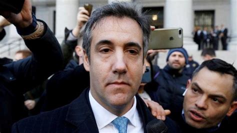 trump ex lawyer michael cohen s help with russia probe revealed bbc news