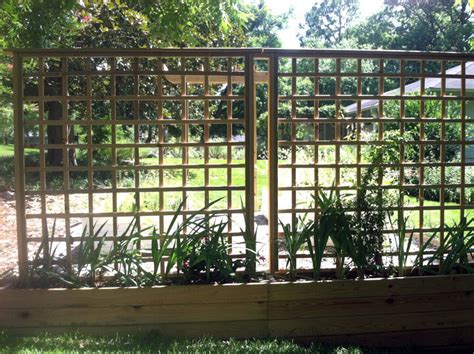 Start by sketching your design on paper to help determine size and shape. How to Build a Trellis Wall