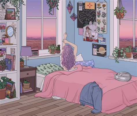Tumblr Aesthetic Bedroom Drawing Trendecors