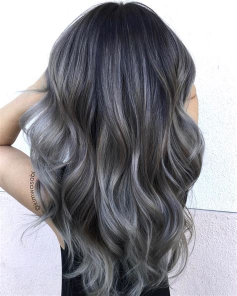 Charcoal Hair The New Low Key Trend On Instagram Hair Coloring Hair