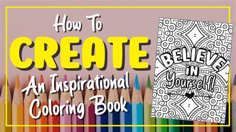 How To Make An Inspirational Coloring Book For Amazon Kdp Using Canva
