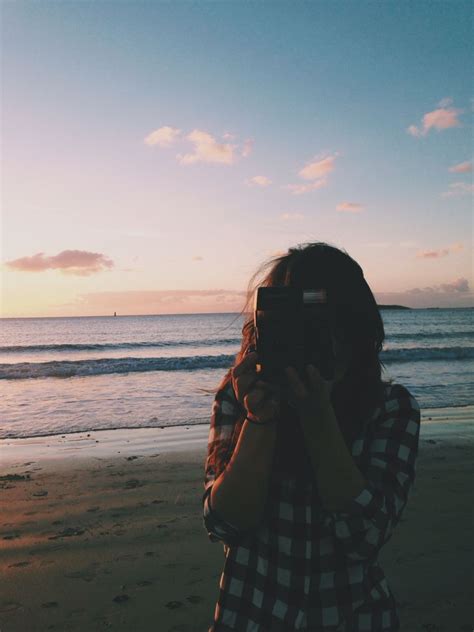Photographer Beach Love Polaroid Foto Mar