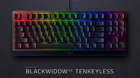 Razer Announces Blackwidow V3 And Blackwidow V3 Tenkeyless Keyboards