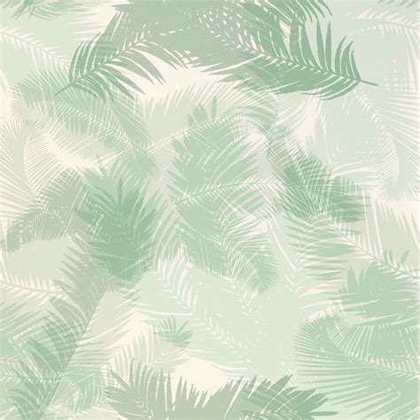 Papier Peint Tropic Vinyle Sur Intissé Motif Tropical Vert Deau