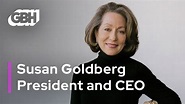 Susan Goldberg named President and CEO of GBH - YouTube