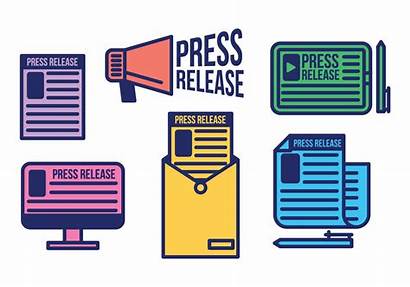 Release Press Vector Icon Icons Clipart Releases