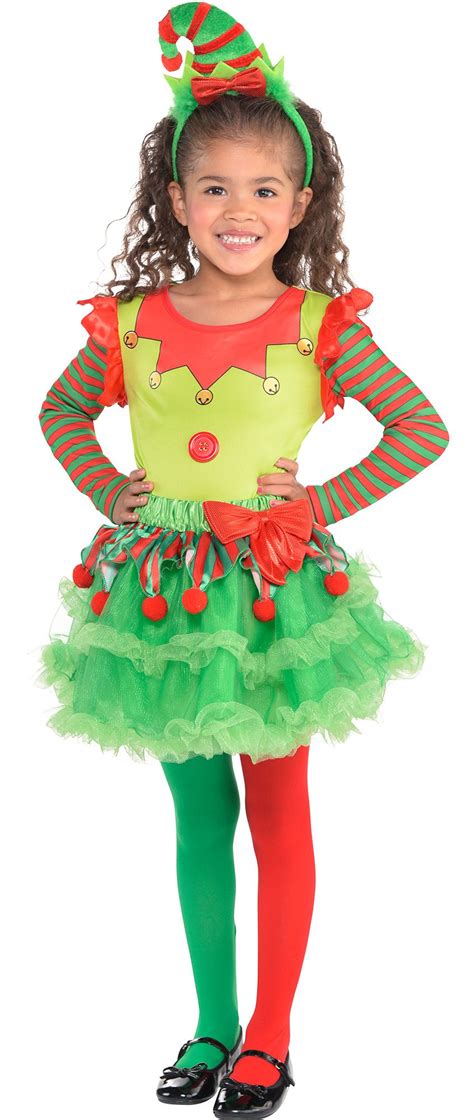 Girls Elf Christmas Costume Accessories Party City