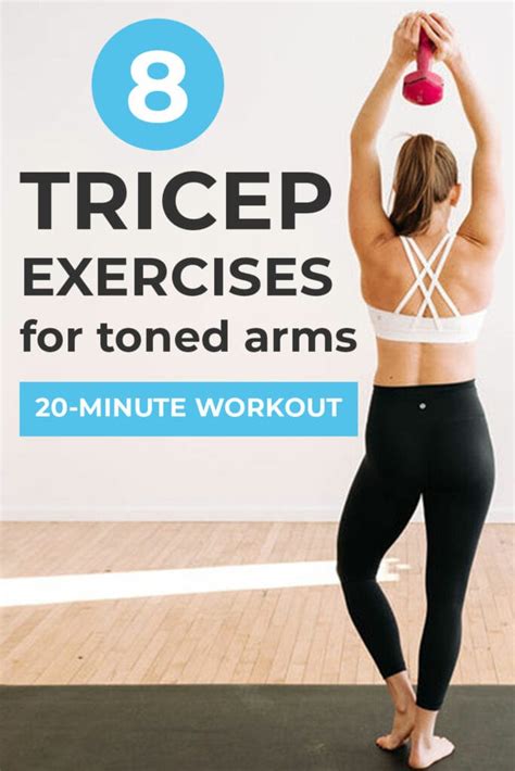 The 8 Best Tricep Exercises For Women Nourish Move Love
