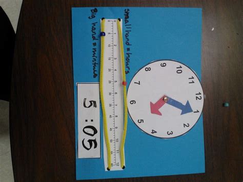 Telling Time Using A Number Line Math Time Math Measurement First