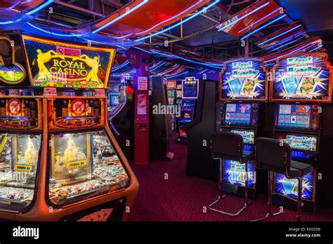 An Amusement Arcade In Chinatown In Londons West End Uk Stock Photo