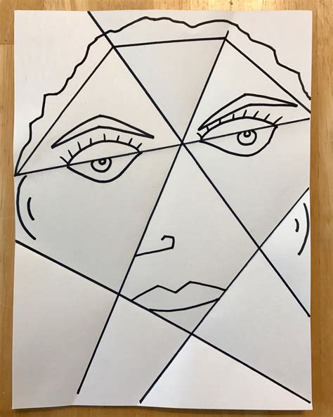 Kathys Art Project Ideas Picasso Portrait Inspired Art Lesson Using
