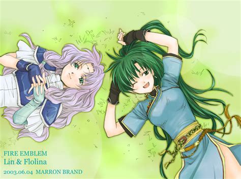 Lyn And Florina Fire Emblem And More Drawn By Marron Brand Danbooru