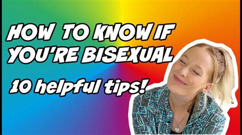 How To Know If Youre Bisexual Youtube