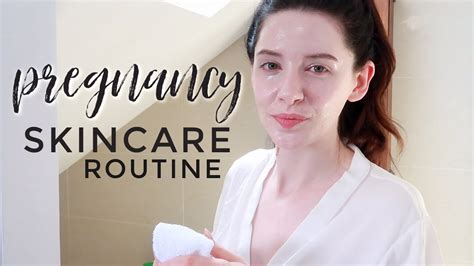 My Nighttime Skincare Routine While Pregnant Get Unready With Me