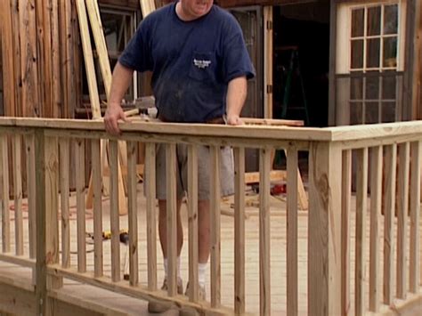 Patio Deck Railing Design How To Install Deck Railing In 5 Easy Steps