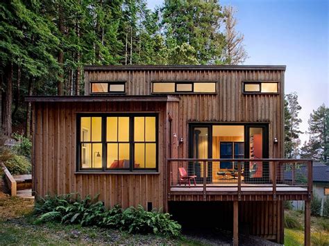 Modern Mountain Cabins Designs Small Modern Cabin House Plan Tiny