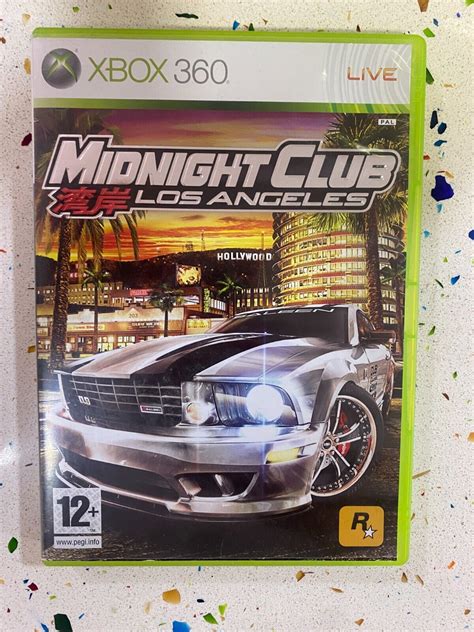 Midnight Club The Angeles Xbox 360 Pal Ebay