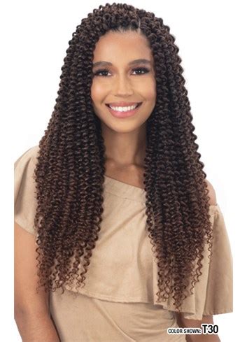 Model Model Glance Braid X Pre Stretched Water Bohemian Curl New