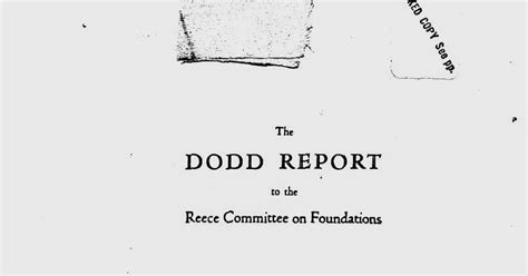 Abcs Of Dumbdown Resume The 1953 1954 Reece Committee
