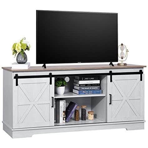 Buy Yitahome Farmhouse Tv Stand For 6560 55 Inch Tv Rustic Modern